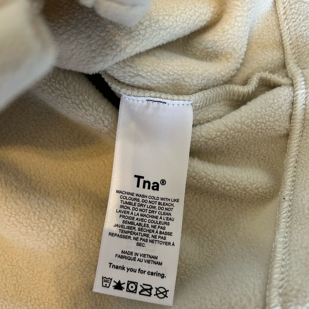 Aritzia TNA Polar Shirt Jacket Button Up Utility Long Sleeve Top - Picture 6 of 6
